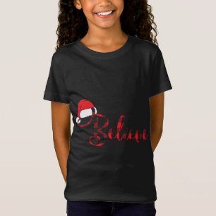Tro på julen Buffalo Play Santa Hat Merry T Shirt