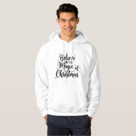 Tro på julens magi – Elegant Modern Hoodie
