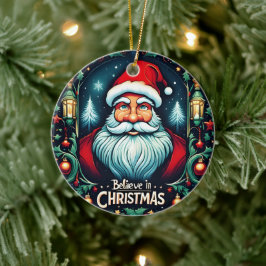 Tro på julens magi Festive  Julgransprydnad Keramik