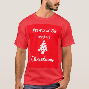 Tro på julens magi t shirt