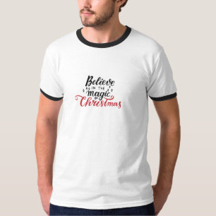 Tro på julens magi t shirt