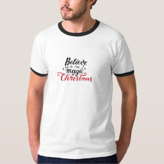 Tro på julens magi t shirt