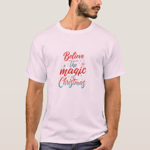 Tro på julens magi t shirt