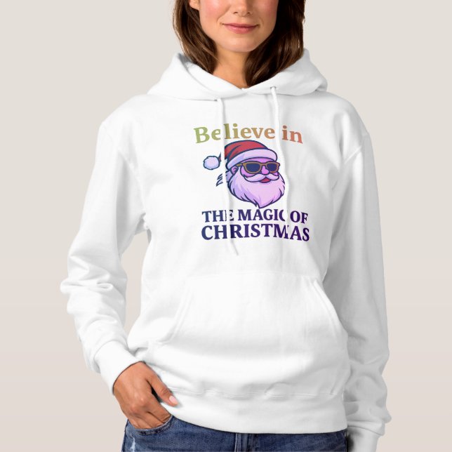 Tro på julens magi Unisex Tröja  (Framsida)