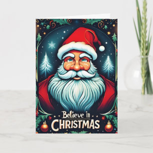 Tro på julfestens magi helgkort