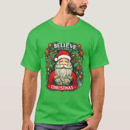 Tro på julfestens magi t shirt