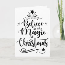 Tro på julkortets magi
