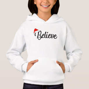 Tro på jultomten - julhoodie t shirt