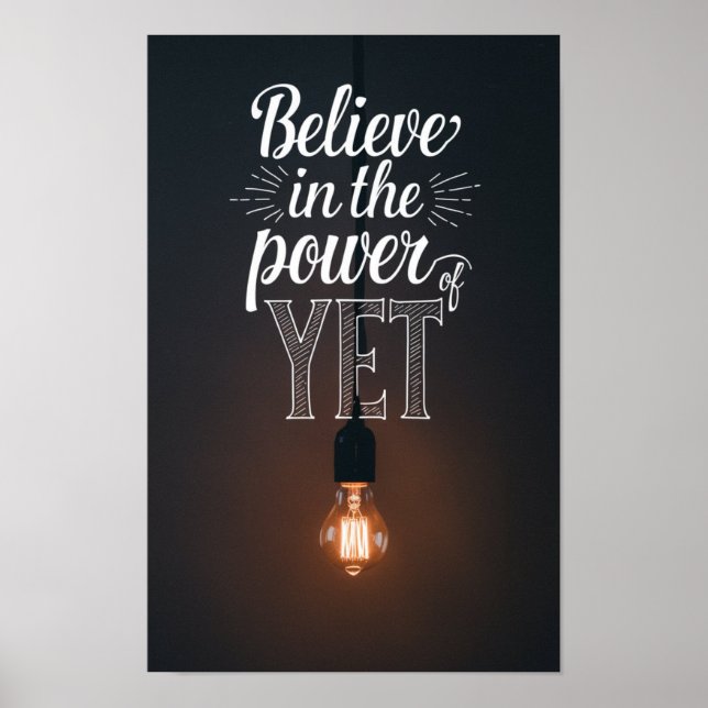 Tro på kraften hos ännu poster (Framsidan)