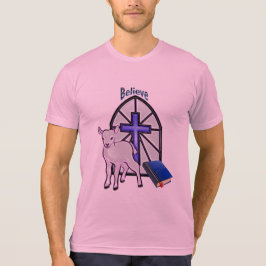 Tro på Lamb Kristus allsmäktig T Shirt