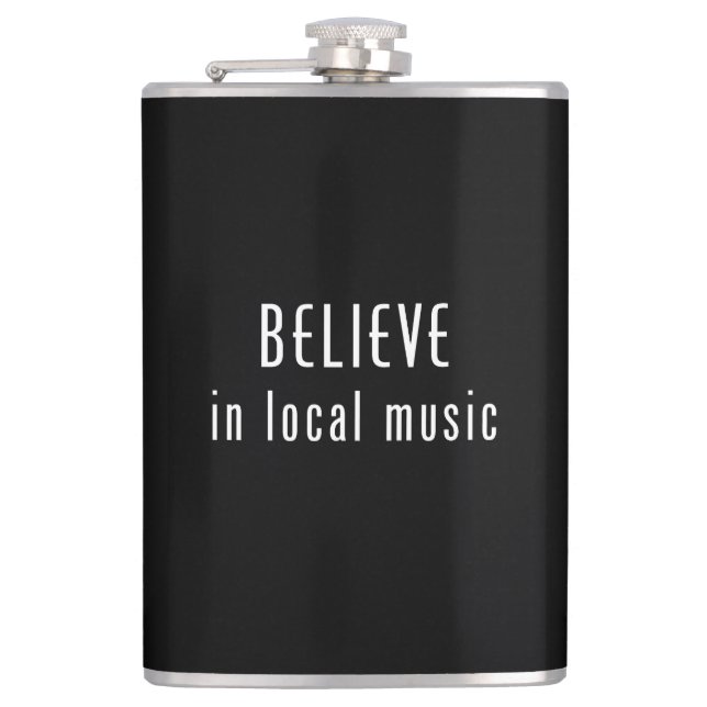 Tro på lokal musik fickplunta (Framsidan)