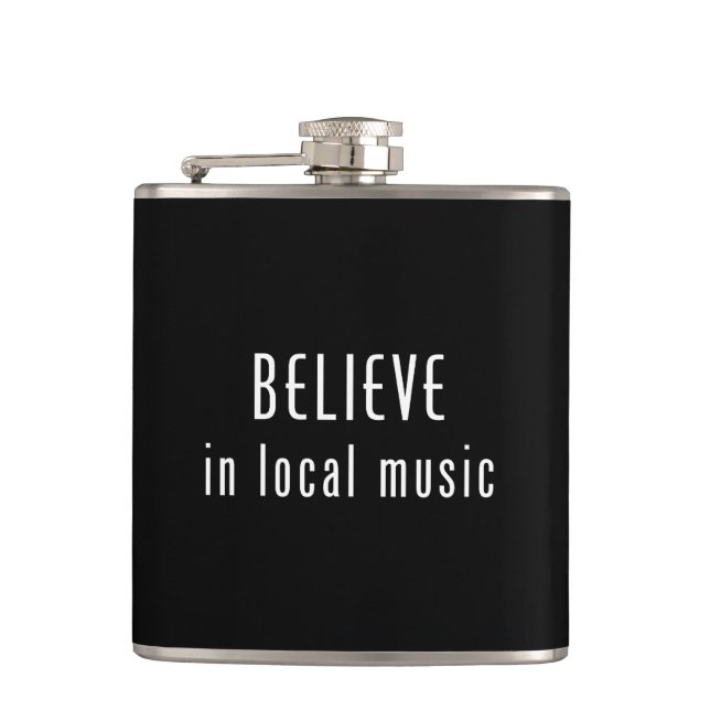 Tro på lokal musik fickplunta (Framsidan)