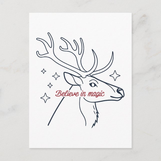 Tro på magi helg vykort (Framsida)