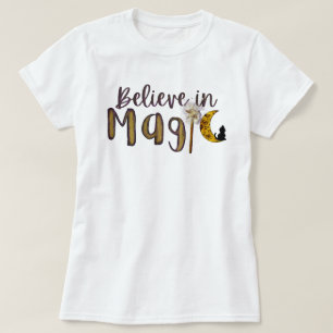 Tro på magi t shirt