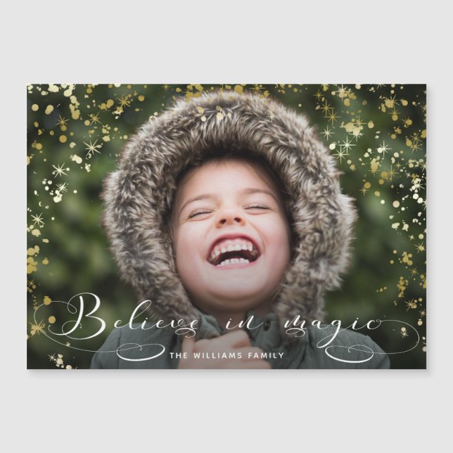 Tro på Magic Calligraphy & Guld Sparkles (Framsida)