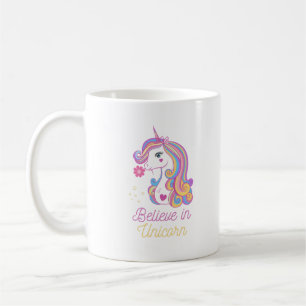 Tro på Magic Unicorn Kaffemugg
