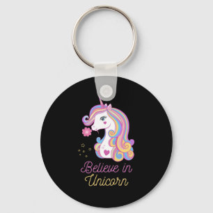 Tro på Magic Unicorn Nyckelring