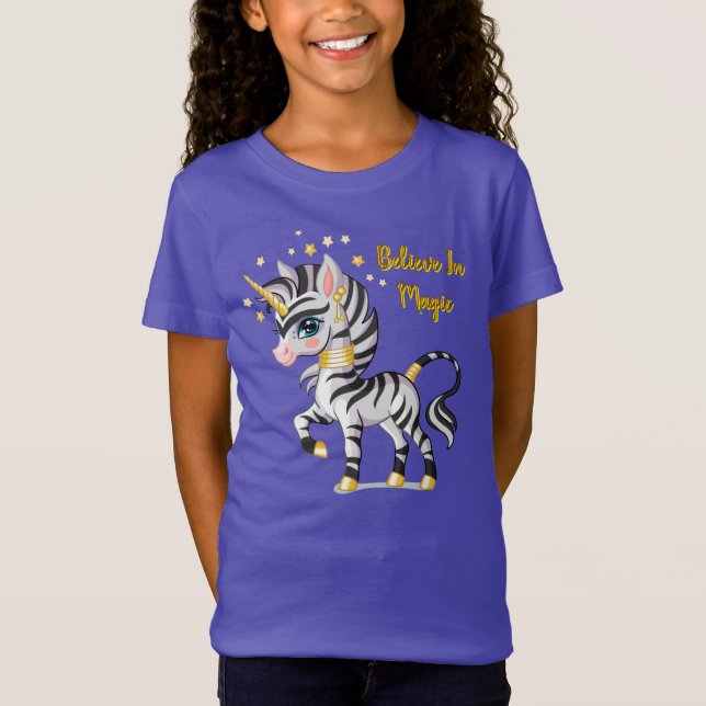 Tro på Magic Unicorns T-Shirt (Framsida)