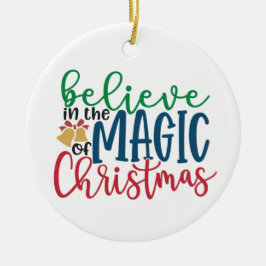 Tro på magiken i julkeramik julgransprydnad keramik