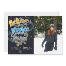 Tro på magin... Säsongens högtidsfotokort