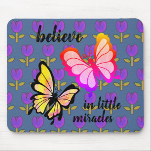 Tro på Miracles Vibrant Rainbow Butterfly Musmatta