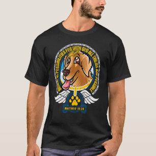 Tro på möjliga kristna Gud Golden Retr T Shirt