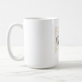 Tro På Över Rädsla Fitness Motivation – Kristna Gy Kaffemugg