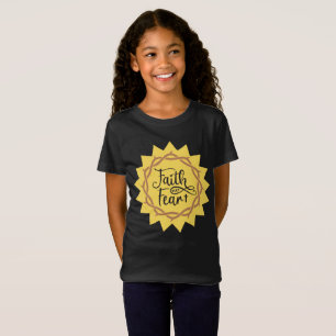 tro på rädsla t shirt