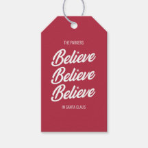 Tro på Santa Editable