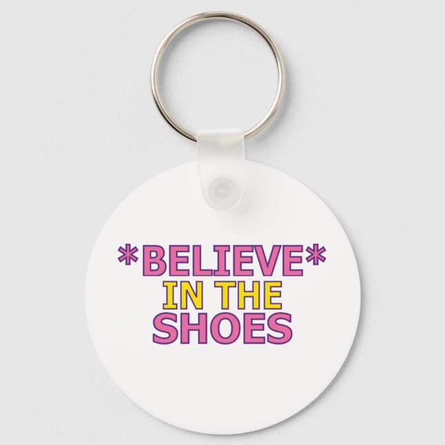 Tro på skon (Oudin) Nyckelring (Framsida)