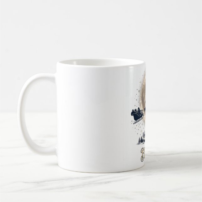 Tro på släden julmugg kaffemugg (Vänster)