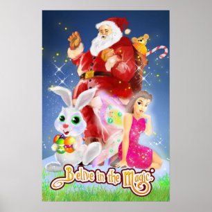 Tro på Storleka Magic Fullt Poster