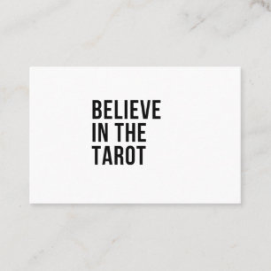 Tro på Tarot Visitkort