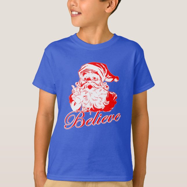 Tro på tomten tee shirt (Framsida)