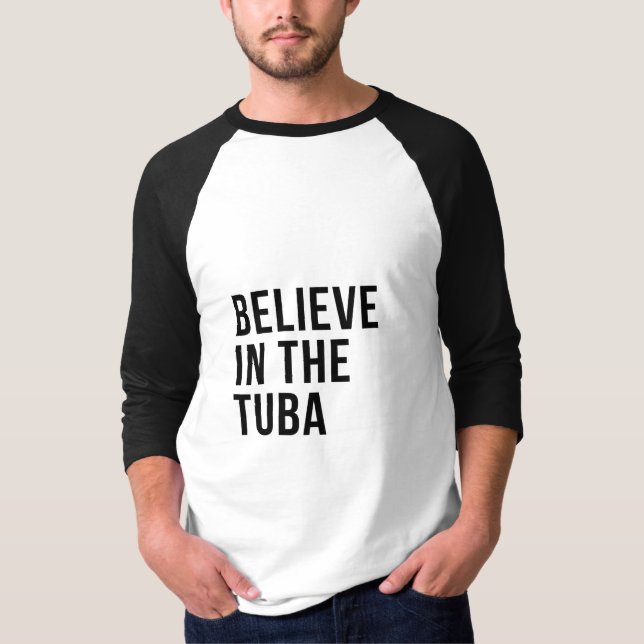 Tro på Tuba T Shirt (Framsida)