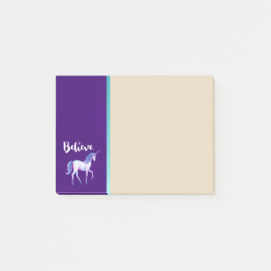 Tro på Unicorn i pastellfärgerna Post-it Block