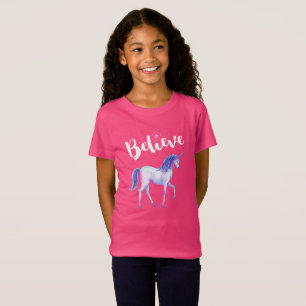 Tro på Unicorn i pastellfärgerna Tee