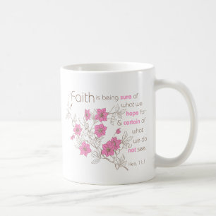 Tro (rosor & brunt) kaffemugg