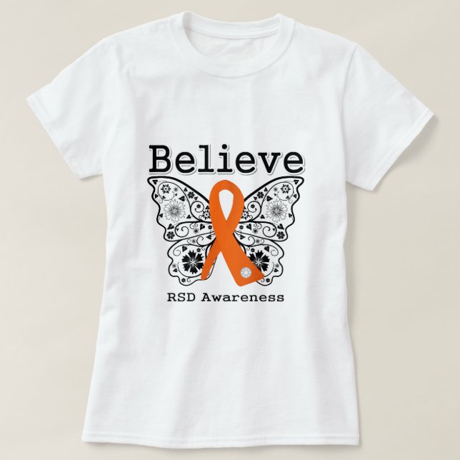 Tro RSD-medvetenhet T-shirt (Design framsida)