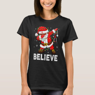 Tro Santa Dabbing Tomte Jul Pojkar Gi T Shirt