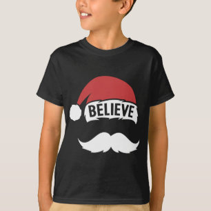 Tro Santa Hat Cap White Mustache Family Kristus T Shirt