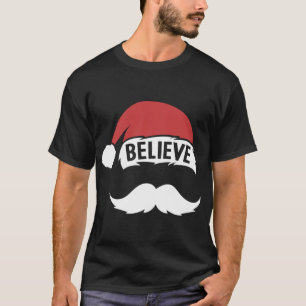 Tro Santa Hat Cap White Mustache Family Kristus T Shirt