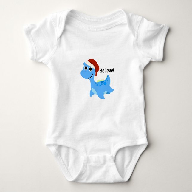 Tro! Santa Nessie T-shirt (Framsida)