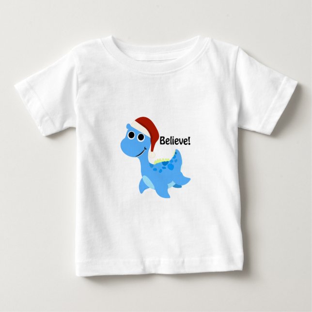 Tro! Santa Nessie T Shirt (Framsida)