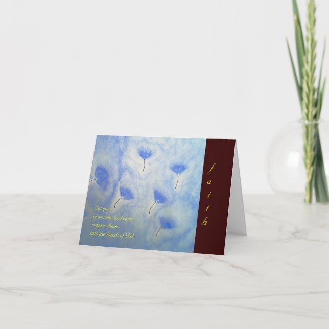 Tro…, Scripturen noterar kortet Kort (Framsida)