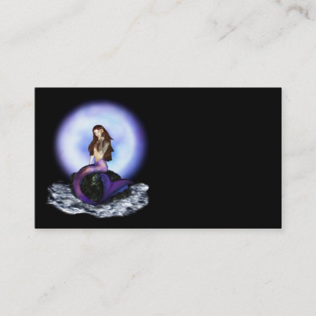 Tro sjöjungfruvisitkort visitkort (Framsida)