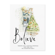 Tro Skriptformat, underfönster, jul, magiska Kväll