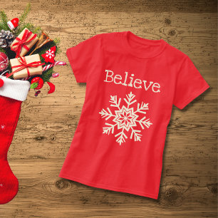 Tro Snowflake-jul T Shirt