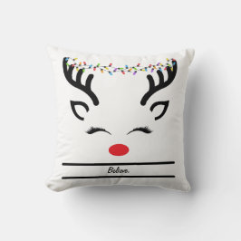 Tro söta julrenar kudde