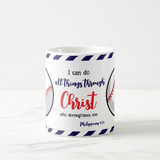 Tro Sports Baseball Softball Tränare Filipperbreve Kaffemugg